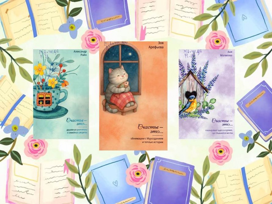 Уютные книги о счастье. Представляем новую серию книг – «Счастье - это…»