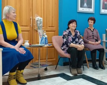 Открытие выставки «Гжельская сюита»