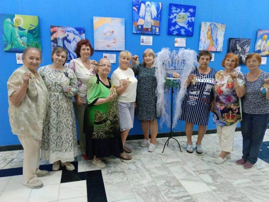 Мастер-класс по созданию сувенира в технике точечной росписи  «Узорный ангел»