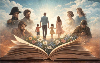 Семейная сага на страницах книг