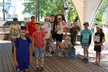 День Пушкина в Литературном сквере